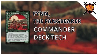 Fynn the Fangbearer Poison Commander Deck  EDH Deck Tech [upl. by Atikahs]