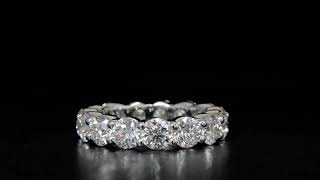 5 Carat Natural Round Eternity Band  ALL GIA Certified [upl. by Llerod]