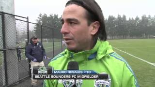 Sounders FC Open Training Camp [upl. by Eibot132]