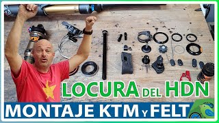 Montaje de KTM y Felt en locura del Hombre de Negro [upl. by Yrrum143]