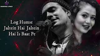 Taaron Ke Shehar LYRICS Jubin Nautiyal Neha Kakkar Sunny Kaushal Jaani Arvindr Khaira [upl. by Bathelda]