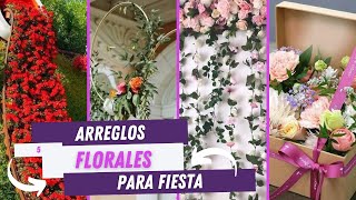 🌸🌺 Top 5 Mejores Arreglos de Flores para Fiestas Ideas Elegantes y Creativas [upl. by Nations]