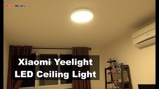 Xiaomi Yeelight Smart LED Ceiling Light Review [upl. by Nnauol92]