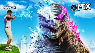 Mixing SHIMO With EVOLVED GODZILLA In GTA 5 Mods [upl. by Ateekal79]