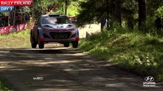 Rally Finland Day Three  Hyundai Motorsport 2015 [upl. by Gnahc]