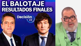 BALOTAJE 2023 RESULTADOS DEFINITIVOS EDICIÓN ESPECIAL DE PPT ARGENTINA ELIGIÓ PRESIDENTE [upl. by Navi]