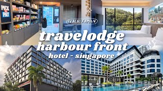 FULL REVIEW TRAVELODGE HOTEL HARBOUR FRONT SINGAPORE WORTH IT GA YA  IVACHI FAMILY [upl. by Tenej476]