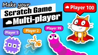 Create an Epic Multiplayer Game in Scratch 🐱 StepbyStep Tutorial [upl. by Gall227]