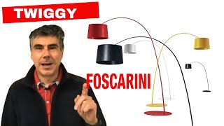 Twiggy Foscarini design ed eleganza [upl. by Russian]