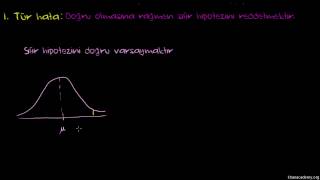 Tip 1 Hatalar İstatistik ve Olasılık [upl. by Ahsinar]