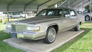 1990 Cadillac Brougham Start Up Engine and In Depth Tour [upl. by Egarton428]