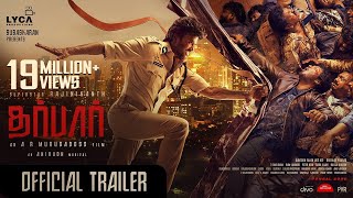 DARBAR Tamil  Official Trailer  Rajinikanth  AR Murugadoss  Anirudh Ravichander  Subaskaran [upl. by Noirred]