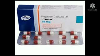 Lyrica  75 mg Pregabalin capsule uses and composition [upl. by Leanne]