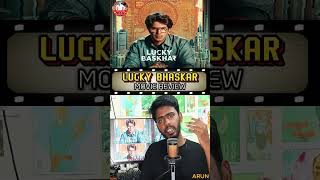 luckybhaskar movie Review Tamil dulquersalmaan venkyatluri meenakshichaudhary shorts [upl. by Brade445]