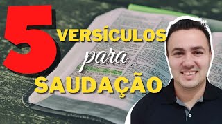 Versículos para Saudação com Tema [upl. by Papert748]