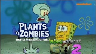 Calamardo notas falsas Plantas vs Zombies BFN vs GW2 y GW [upl. by Aleacem]