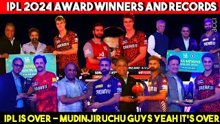 IPL 2024 Awards  Most runs  wickets 6s  4s  Most valuable player  Emerging Playeripl2024 [upl. by Ical593]