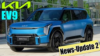 NEWS  UPDATE 2 zum Kia EV9 2023  ElektroSUV  neue Details Infos Daten Motorisierungen Verbrauch [upl. by Longawa]