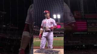 Joey Votto responds to fans smack talk saying quotI remember when you used to be thinquot [upl. by Lecrad384]