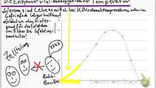 Abhängigkeit der Enzymaktivität von der Temperatur [upl. by Muryh]