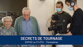 REPORTAGE  Tournage du court métrage à lEHPAD le Fil dOr SEMAINE 9 [upl. by Serafina268]