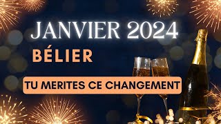 BÉLIER ♈️ JANVIER 2024 UN CHANGEMENT DE VIE 🌟 [upl. by Trey]