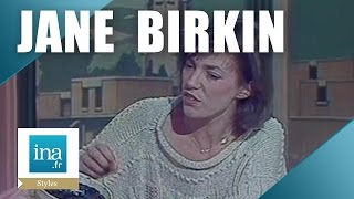 Jane Birkin  Les repas de fêtes en Angleterre  Archive INA [upl. by Rodger]