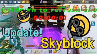 New update In SkyblockBlockmanGo [upl. by Bertila]