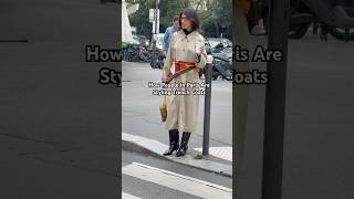 9 Ways to Style a Trench Coat in Paris  What People Are Wearing  Linoya [upl. by Danete]