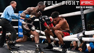 Martin vs Marinez FULL FIGHT July 9 2022  PBC on Showtime [upl. by Ayokal]