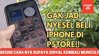 AKHIRNYA‼️ IPHONE 12 PRO PSTORE SINYAL OPERATOR MUNCUL LAGI‼️ IMEI GAK JADI KE BLOKIR⁉️ [upl. by Hilbert]