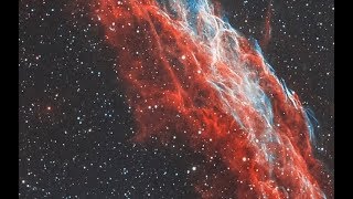 Astrophotography Eastern Veil Nebula NGC 6992 Captured [upl. by Oelgnaed]