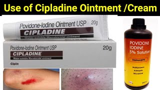 use of Cipladine cream । povidone iodine ointment । cipladinecream [upl. by Nelrsa]