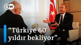 Mevlüt Çavuşoğlu Conflict Zoneda  DW Türkçe [upl. by Romo]