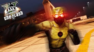 THE FLASH Goes MACH 405 and Reverse Flash from Earth X GTA 5 Flash amp Quicksilver Mod [upl. by Vaios230]