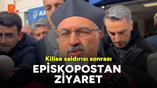 Episkopos Palinuro kilisede öldürülen Cihanın annesini ziyaret etti [upl. by Ailegra]