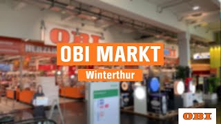 OBI  OBI Markt Winterthur [upl. by Anahsak]