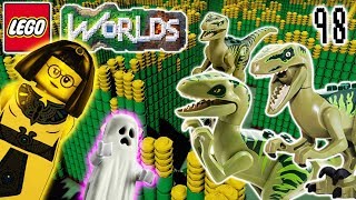 Lets Build LEGO Jurassic World Part 15 Corn Maze Lets Play LEGO Worlds [upl. by Nwahsud]