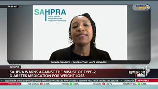 Newzroom Africa  SAHPRA urges public to use registered Ozempic products [upl. by Warrick]