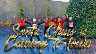 CHRISTMAS DANCE FLASHMOB quotSANTA CLAUS IS COMING TO TOWNquot  JUSTIN BIEBER [upl. by Dionne301]