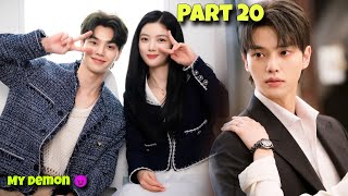 Part 20  Contract Marriage With A Handsome Demon 😈 My Demon Korean Drama Explained in Hindi [upl. by Eirallih651]