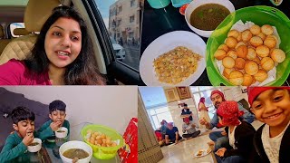 Ghar pe Banaye Panipuri Mama Bachha Ne Khub Enjoy Kiya  Har Din Same Nahi Hota Hai [upl. by Tallou279]