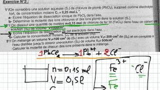 Les électrolytes partie3 Exercice [upl. by Nahgeem987]