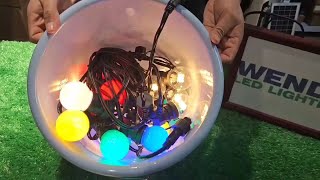 Outdoor festoon string light [upl. by Neelsaj892]