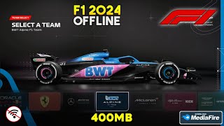 Game F1 2024 Di Android Grafik Full HD Cuma 400MB  Mobil F1 Lengkap [upl. by Eikcuhc]