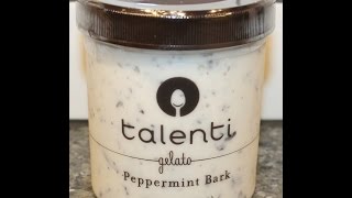 Talenti Gelato Peppermint Bark Review [upl. by Nickolai]