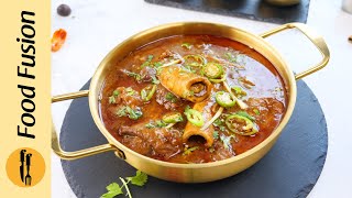 How to Make Best Beef Nihari with Homemade Nihari Masala Bakra Eid Special Recipe by Food Fusion [upl. by Biagi]