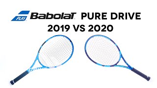 Babolat Pure Drive 2019 vs Pure Drive 2020 Racquet [upl. by Uv693]