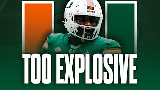 Miami Footballs Offense IS TOO EXPLOSIVE To Keep Up With  Miami vs Duke Reaction [upl. by Bobbe]