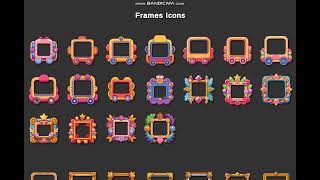 CartoonFramesIconsUnreal Engine MarketplaceUnity Asset Storegame asset [upl. by Leonora]